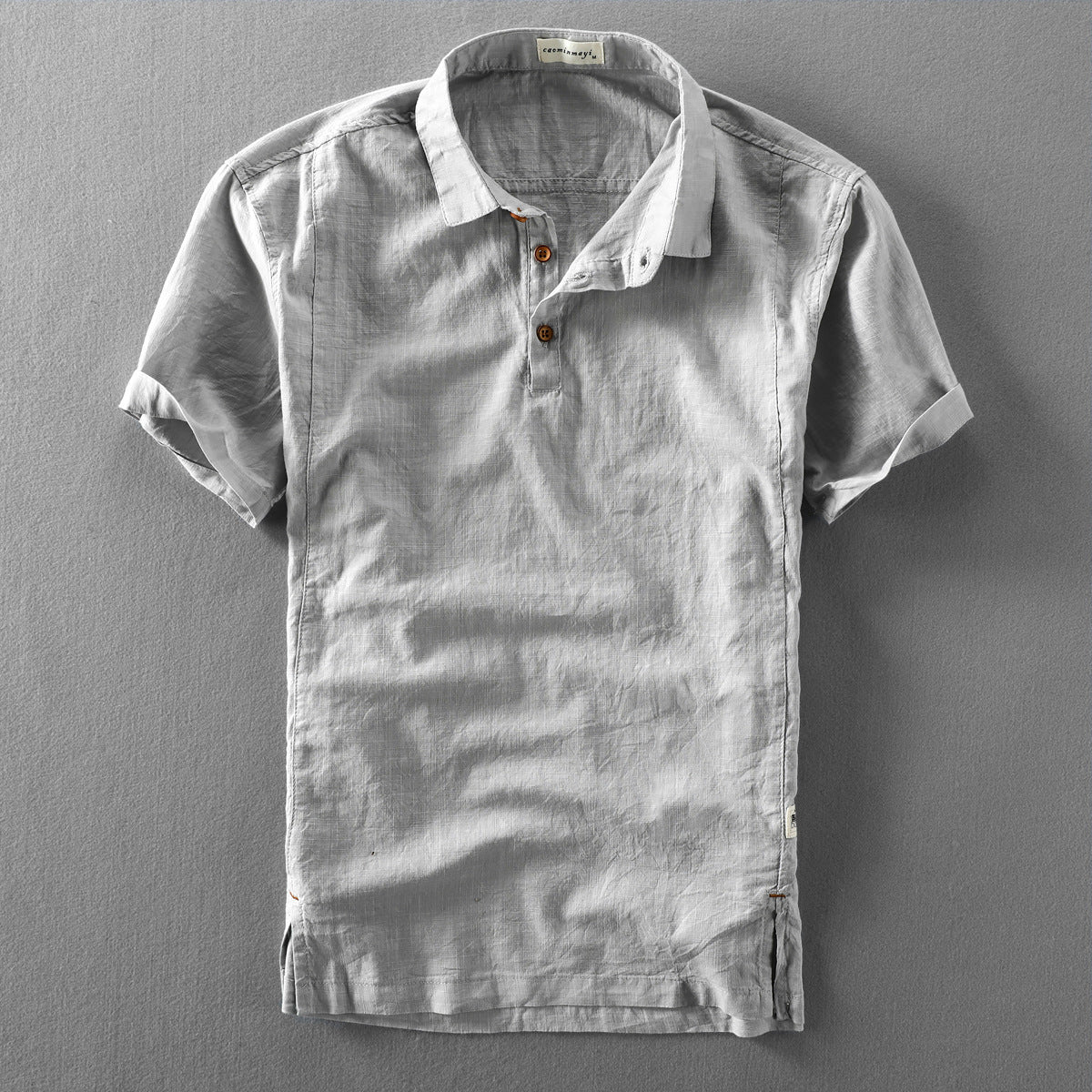 Sunset Shore Linen Shirt – Breathable Blend, Laid-Back Vibe