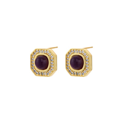 Empress Octagon Studs