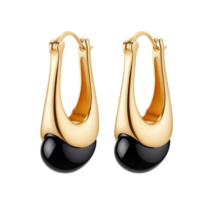 Midnight Drop Earrings