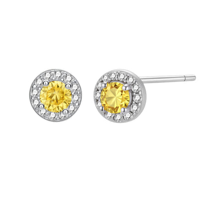 Sunburst Halo Studs