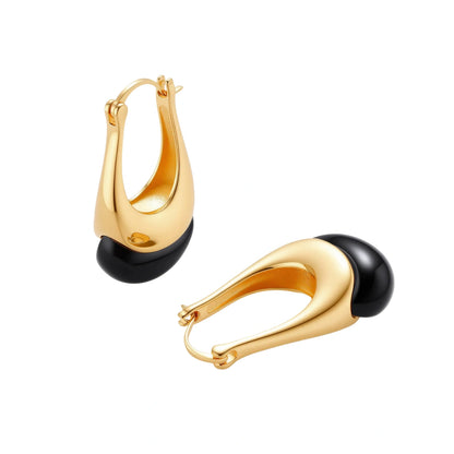 Midnight Drop Earrings