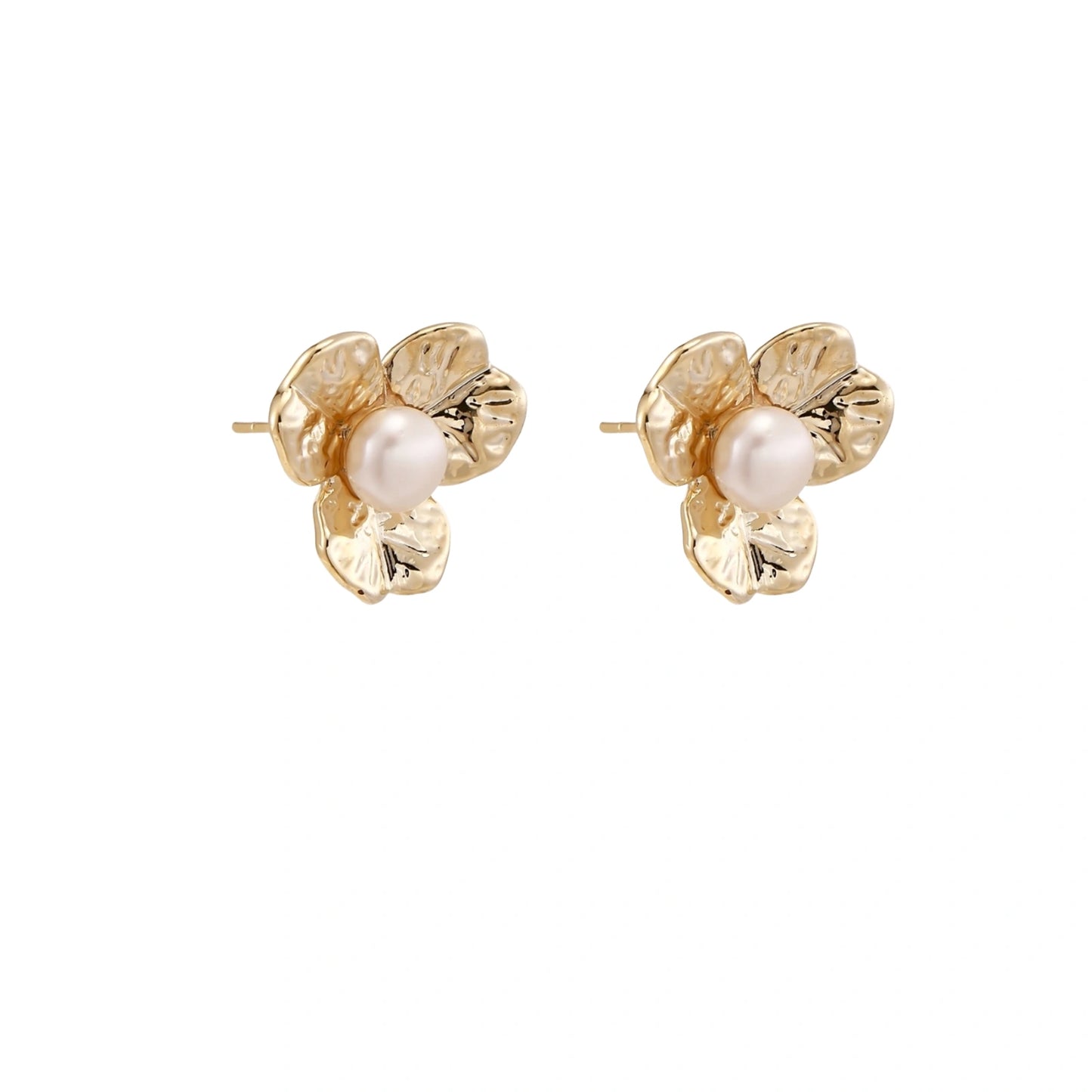 Bloom Pearl Studs