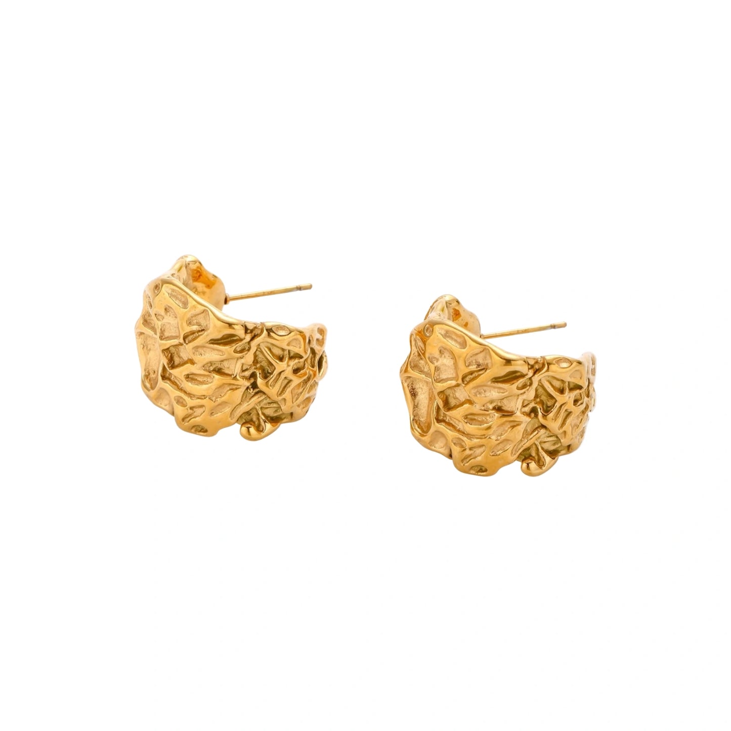 Molten Gold Hoops