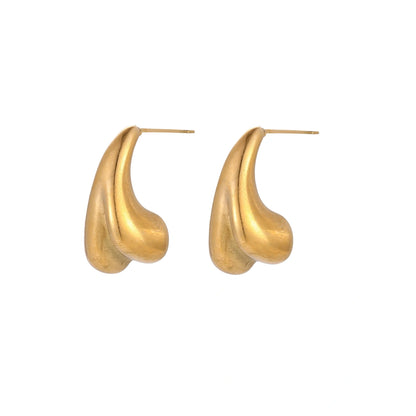Sculpted Drop Earrings