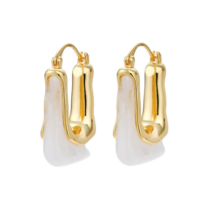 Liquid Curve Hoops