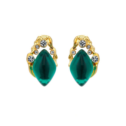 Emerald Mystique Studs