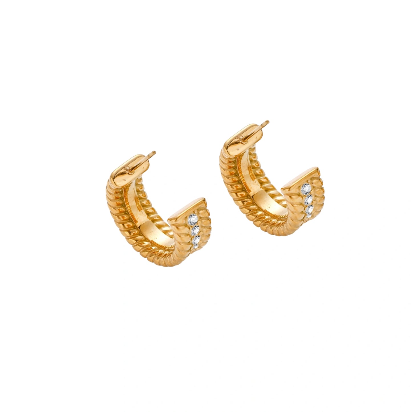 Twisted Confidence Hoops