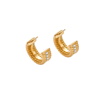 Twisted Confidence Hoops